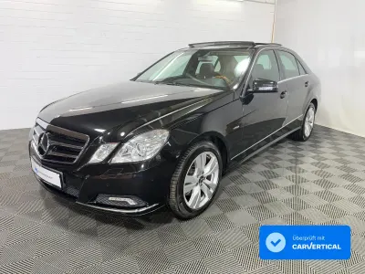 Gebraucht Mercedes E350 Elegance 292 PS (214 kW) 2009 Obsidianschwarz  metalliclack Limousine