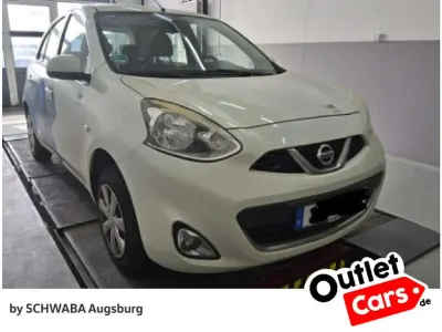 Usata Nissan Micra Acenta 80 CV (58 kW) 2017 Bianco Utilitaria