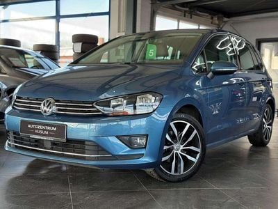 Gebraucht VW Golf Sportsvan Allstar 125 PS (91 kW) 2016 Blau Van / Kleinbus