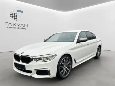 Używany BMW M550 M Sport 400 KM (294 kW) 2018 Biały Sedan/Limuzyna