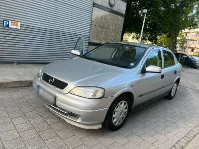 Brugt Opel Astra 100 HK (73 kW) 2001 Sølv Sedan