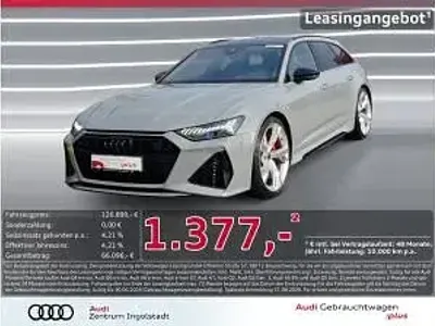 Usata Audi RS6 Performance 630 CV (463 kW) 2025 Grigio Station wagon