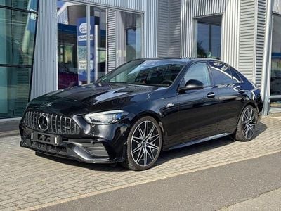 Schwarz Gebraucht 2023 Mercedes C43 AMG AMG Limousine | 61.000 € (Teuer)