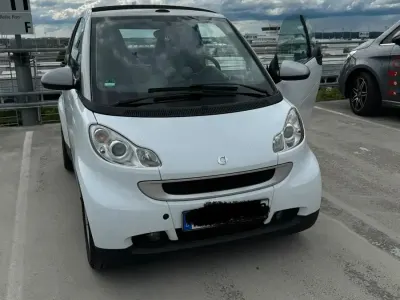 Gebraucht Smart ForTwo Cabrio 71 PS (52 kW) 2008 Weiß Cabrio