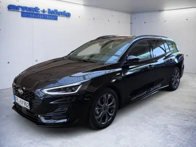 Gebraucht Ford Focus ST-Line X 125 PS (91 kW) 2024 Schwarz Limousine