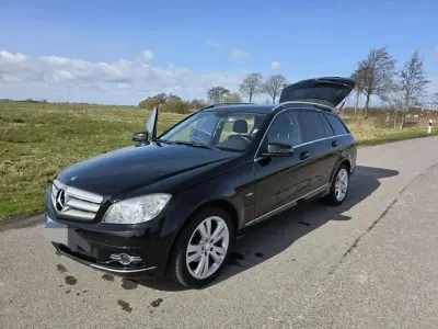 Usata Mercedes C180 Avantgarde 156 CV (114 kW) 2009 Nero Station wagon