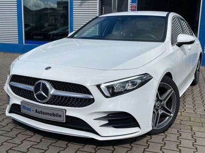 gebraucht Mercedes A180 d*AMG*LED*T-LEDER*WIDESCREEN*RCAM*PDC*ACC