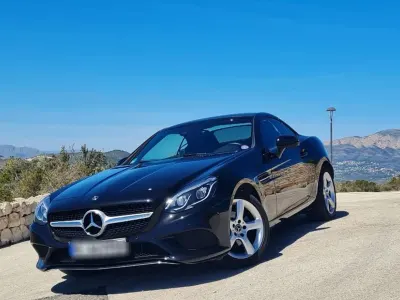 Brugt Mercedes SLC180 156 HK (114 kW) 2019 Sort Cabriolet