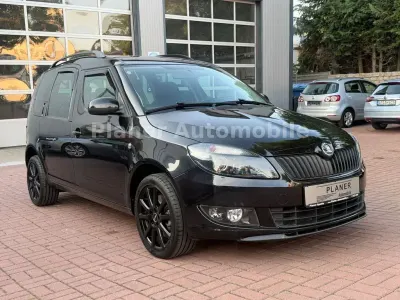 Gebraucht Skoda Roomster Best of 105 PS (77 kW) 2015 Schwarz Van / Kleinbus