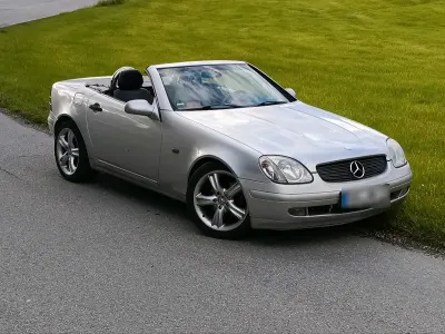 Używany Mercedes SLK230 197 KM (144 kW) 1998 Srebrny Kabriolet