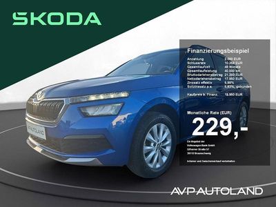 Gebraucht Skoda Kamiq Ambition 150 PS (110 kW) 2022 Raceblau SUV