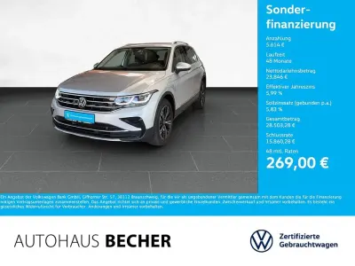 Gebraucht VW Tiguan Elegance 245 PS (180 kW) 2022 Silber SUV