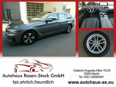 Usata BMW 520 Sport Line 190 CV (139 kW) 2021 Blu Station wagon