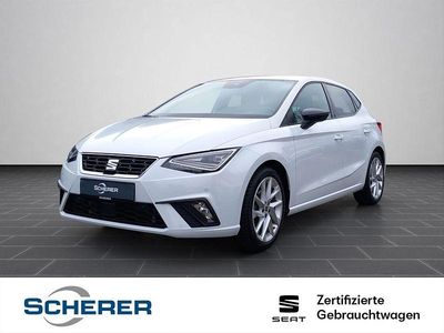 Gebraucht Seat Ibiza FR 150 PS (110 kW) 2023 Nevada weiß metallic (metallic) Kleinwagen