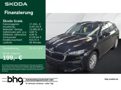 Gebraucht Skoda Scala Essence 95 PS (69 kW) 2025 Schwarz Kleinwagen