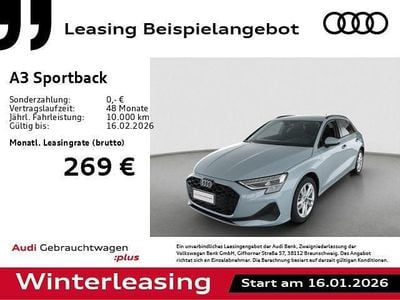 Grau Gebraucht 2025 Audi A3 Sport Limousine | 30.090 € (Superpreis)