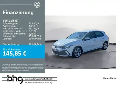Brugt VW Golf VIII GTI 245 HK (180 kW) 2022 Hvid Sedan
