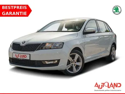 Gebraucht Skoda Rapid 110 PS (80 kW) 2018 Weiß Kleinwagen