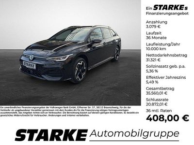 Gebraucht VW Golf VIII R-line 150 PS (110 kW) 2023 Weiß (oryxweiß perlmutteffekt) Kombi