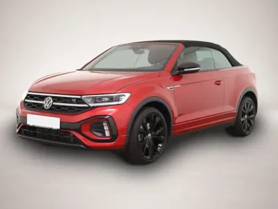Gebraucht VW T-Roc Cabriolet R-line 150 PS (110 kW) 2022 Rot Cabrio