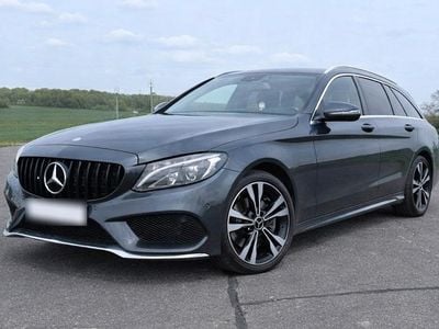 Usata Mercedes C220 170 CV (125 kW) 2015 Grigio Station wagon