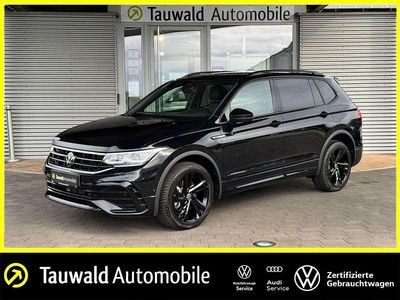 Schwarz Gebraucht 2023 VW Tiguan Allspace R-line SUV | 41.430 € (Etwas zu teuer)