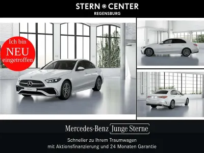 Gebraucht Mercedes C300 AMG 258 PS (189 kW) 2022 Weiß Limousine