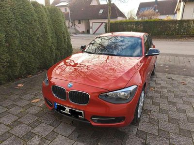 Gebraucht BMW 116 Sport Line 136 PS (100 kW) 2012 Orange Kleinwagen