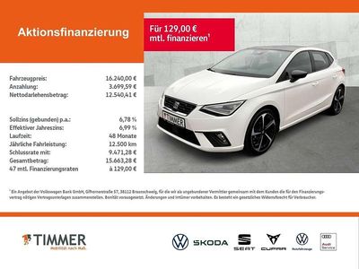 Gebraucht Seat Ibiza Beats 95 PS (69 kW) 2021 Weiß Limousine