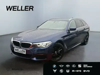 Second-hand BMW 520 M Sport 190 CP (139 kW) 2019 Albastru Break