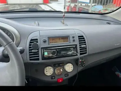 Gebraucht Nissan Micra 2003 Schwarz Kleinwagen