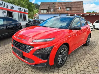 Gebraucht Hyundai Kona N Line 120 PS (88 kW) 2021 Rot SUV