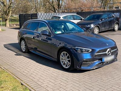 Gebraucht Mercedes C220 AMG 200 PS (147 kW) 2025 Blau Kombi