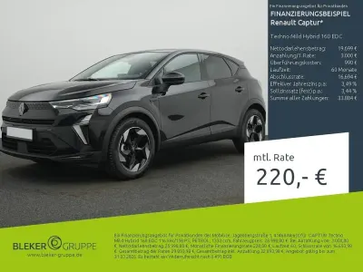 Usata Renault Captur Techno 158 CV (116 kW) 2025 Nero SUV