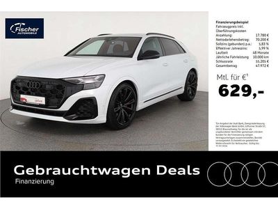 Gebraucht Audi Q8 S-Line 394 PS (289 kW) 2025 Gletscherweiß metallic SUV