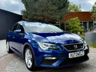 Brugt Seat Leon ST FR 190 HK (139 kW) 2019 Blå Stationcar