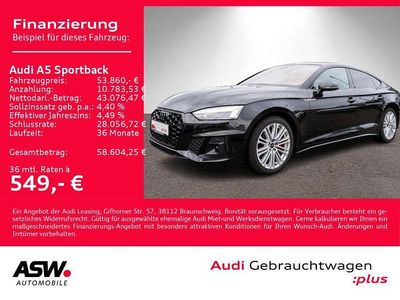 Gebraucht Audi A5 S-Line 204 PS (150 kW) 2025 Mythosschwarz metallic Limousine