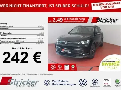 Gebraucht VW Tiguan Life 131 PS (96 kW) 2025 Grenadillschwarz metallic SUV