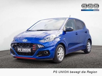 Gebraucht Hyundai i10 N Line 101 PS (74 kW) 2023 Blau Kleinwagen
