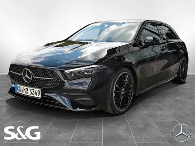 Brugt Mercedes A220 AMG 190 HK (139 kW) 2024 Sort Sedan
