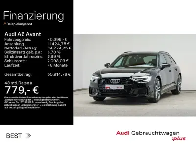 Gebraucht Audi A6 Design 204 PS (150 kW) 2025 Mythosschwarz metallic Kombi