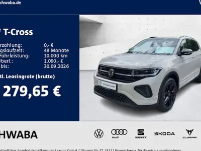 Neu VW T-Cross R-line 150 PS (110 kW) 2026 Grau SUV