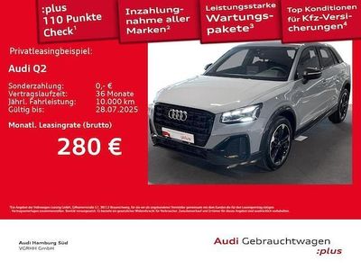 Gebraucht Audi Q2 S-Line 150 PS (110 kW) 2024 1x pfeilgrau perleffekt SUV