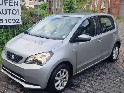 Gebraucht Seat Mii Chic 60 PS (44 kW) 2017 "tungsteno" silber Kleinwagen