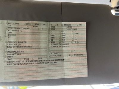 Gebraucht Citroën Jumper 120 PS (88 kW) 2006 Weiß Van / Kleinbus