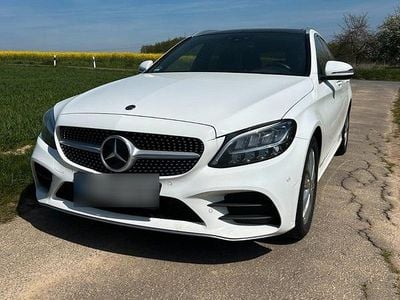 Second-hand Mercedes C220 AMG 194 CP (142 kW) 2020 Alb Break
