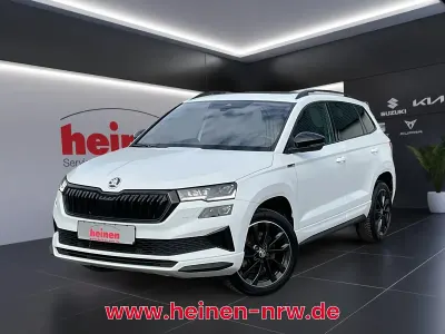 Usata Skoda Karoq SportLine 150 CV (110 kW) 2022 Bianco SUV