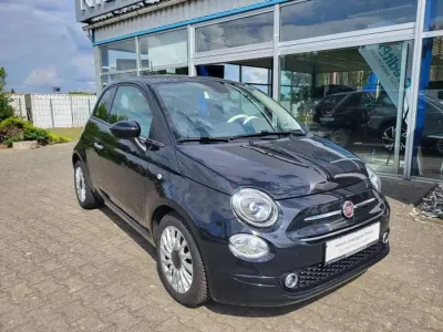 Gebraucht Fiat 500 Lounge 86 PS (63 kW) 2020 Vesuvio schwarz metallic Kleinwagen
