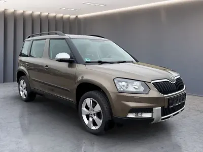 Brugt Skoda Yeti Elegance 170 HK (125 kW) 2014 Brun SUV