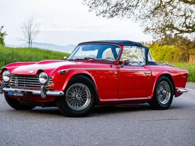Gebraucht Triumph TR 250 103 PS (75 kW) 1968 Rot Cabrio